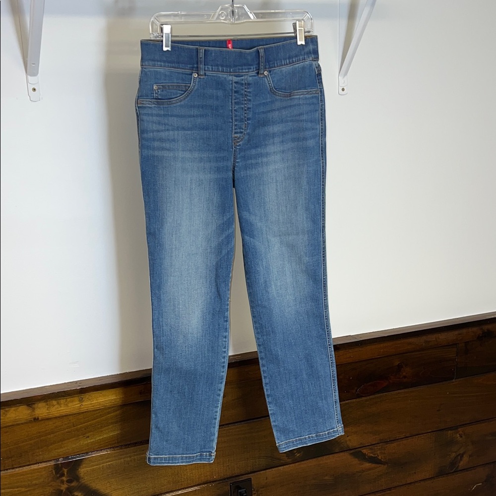 SPANX Blue Straight Leg Women's Jeans- M